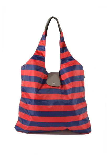 hobo tote bag for traveling Italia Shopper - Harbor - Travel Tote - Reusable Bag - Eco-Shopper – RunRunRun