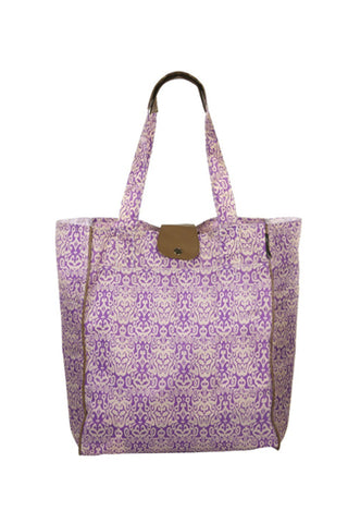 Malibu Tote - Bellflower Ikat